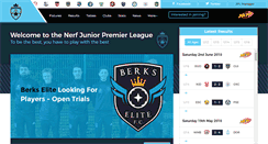 Desktop Screenshot of juniorpremierleague.com